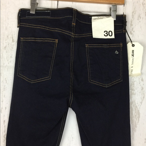 SOLD R a g & B o n e • High Rise Skinny Jeans - Picture 6 of 7